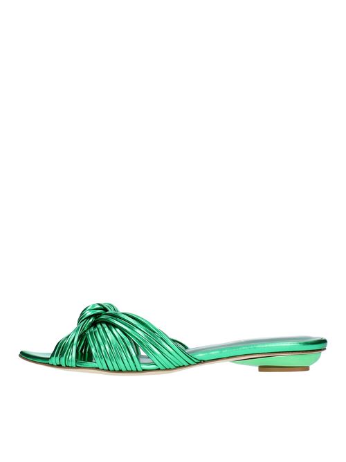 Sandali Flat in pelle NCUB | DAFNE 35VERDE